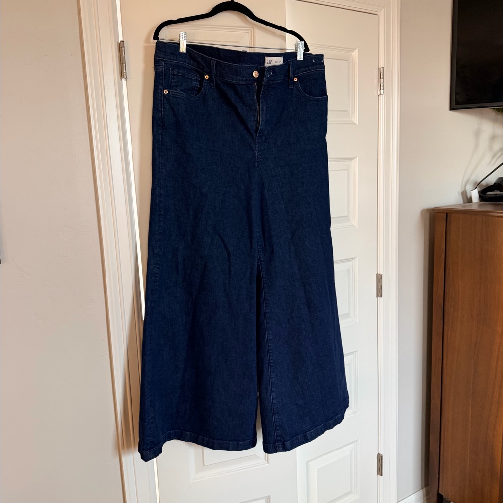 Gap Dark Blue Flare Jeans